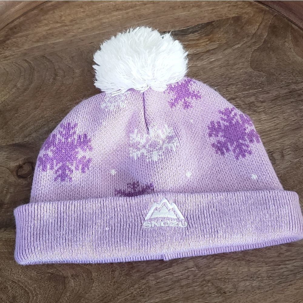 Snozu Girls Pom Beanie 